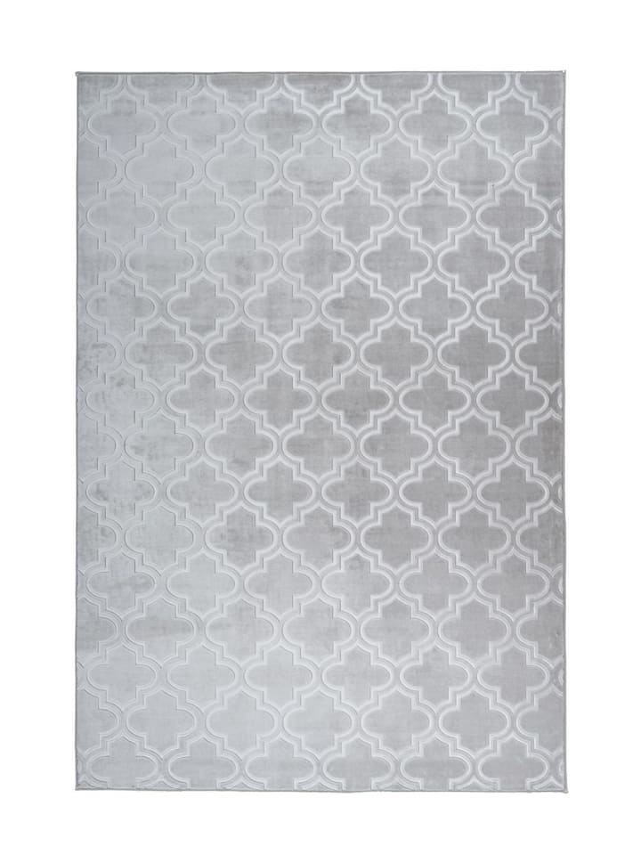Kurzflor Teppich Manuel 125 in Graublau
