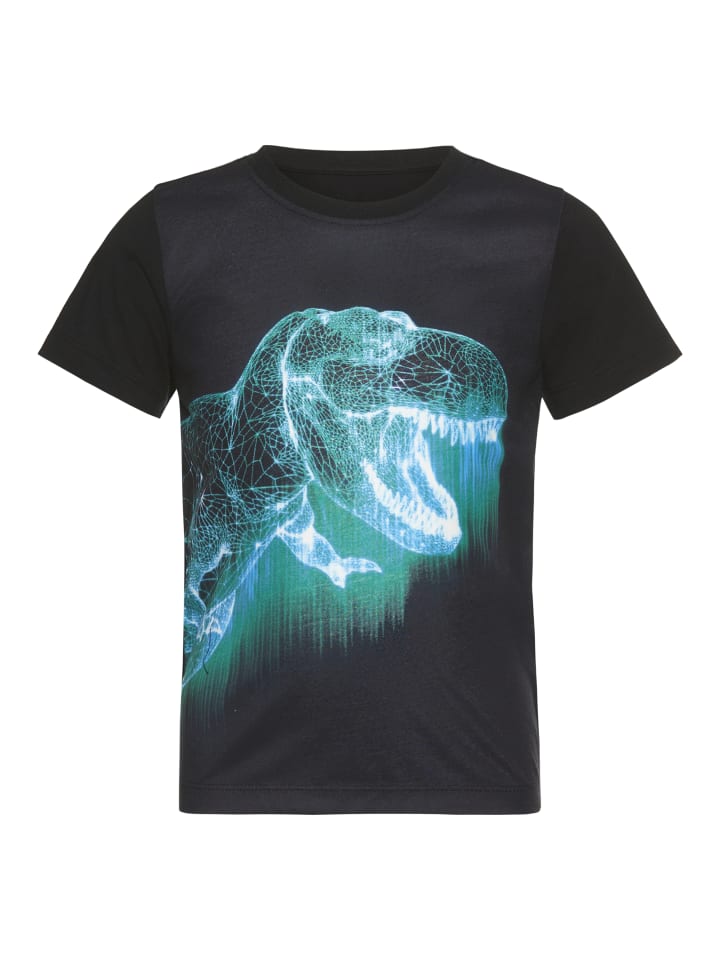 T-Shirt in schwarz