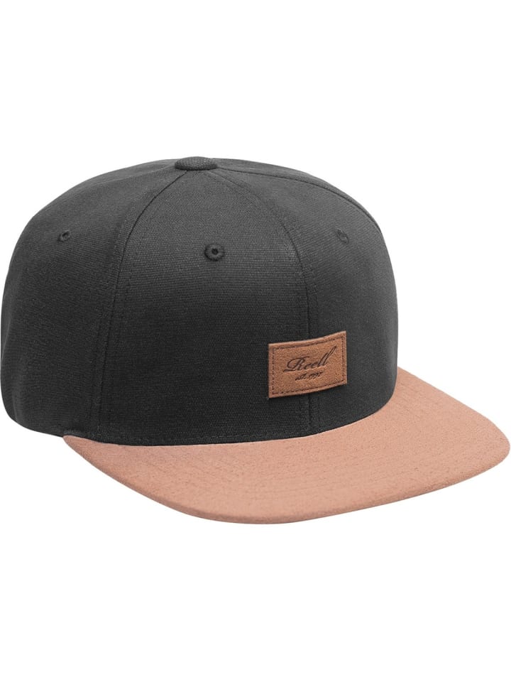 Cap "Suede Cap" in Schwarz