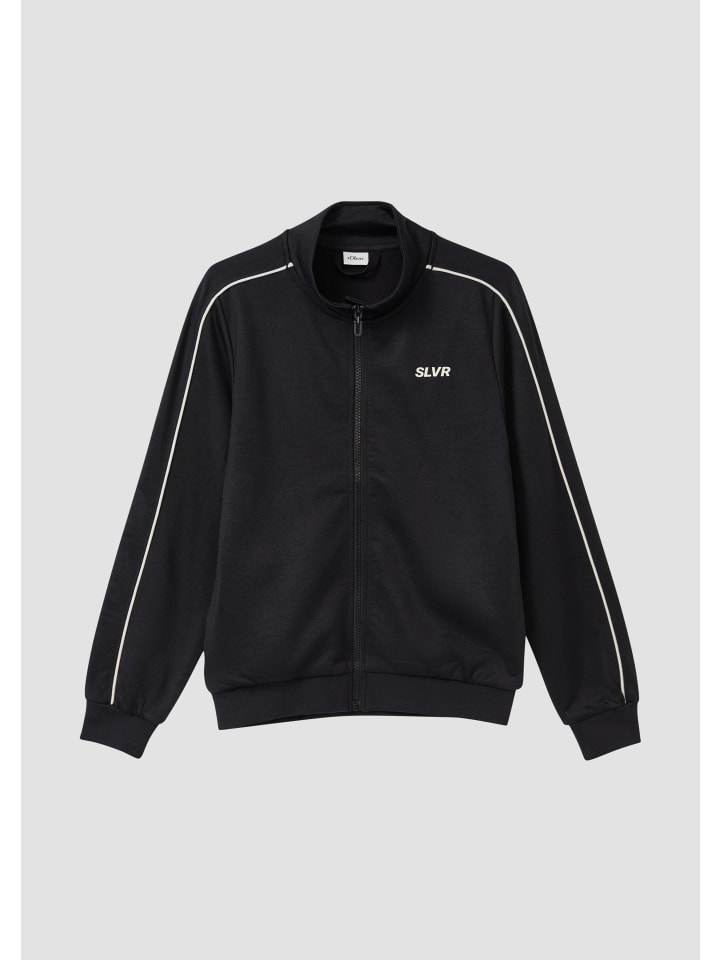 Sweatshirt Jacke in 9999_schwarz
