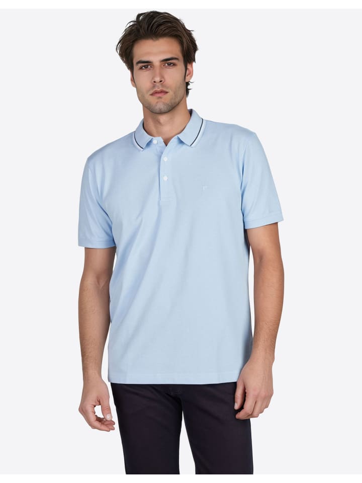 Polo-Shirt in Ice Water