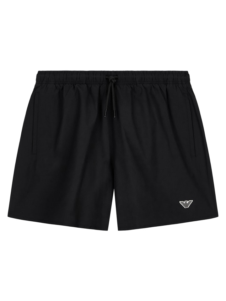 Badeshorts in Schwarz