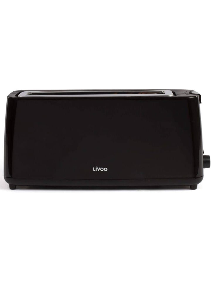 DOD168N Langschlitz-Toaster schwarz