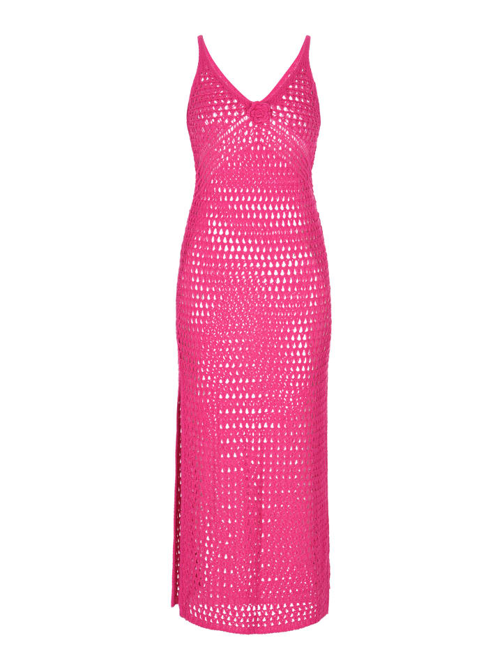 Women Dress in fuchsia