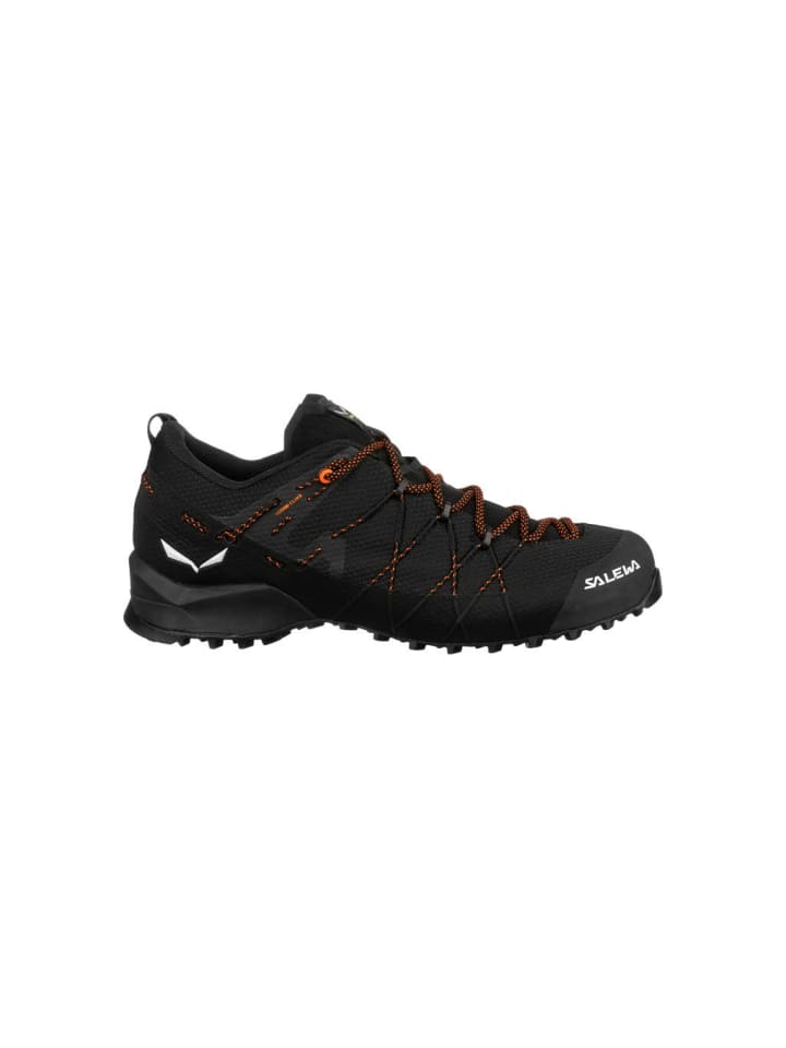 Trekkingschuhe low in schwarz