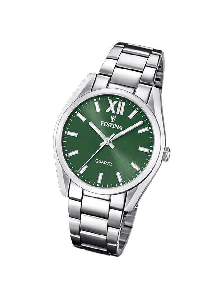 Analog-Armbanduhr Festina Boyfriend silber mittel (ca. 37mm)