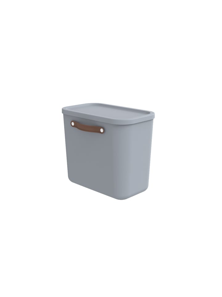 Aufbewahrungsbox mit Deckel 25 l MALOJA in Misty blau
