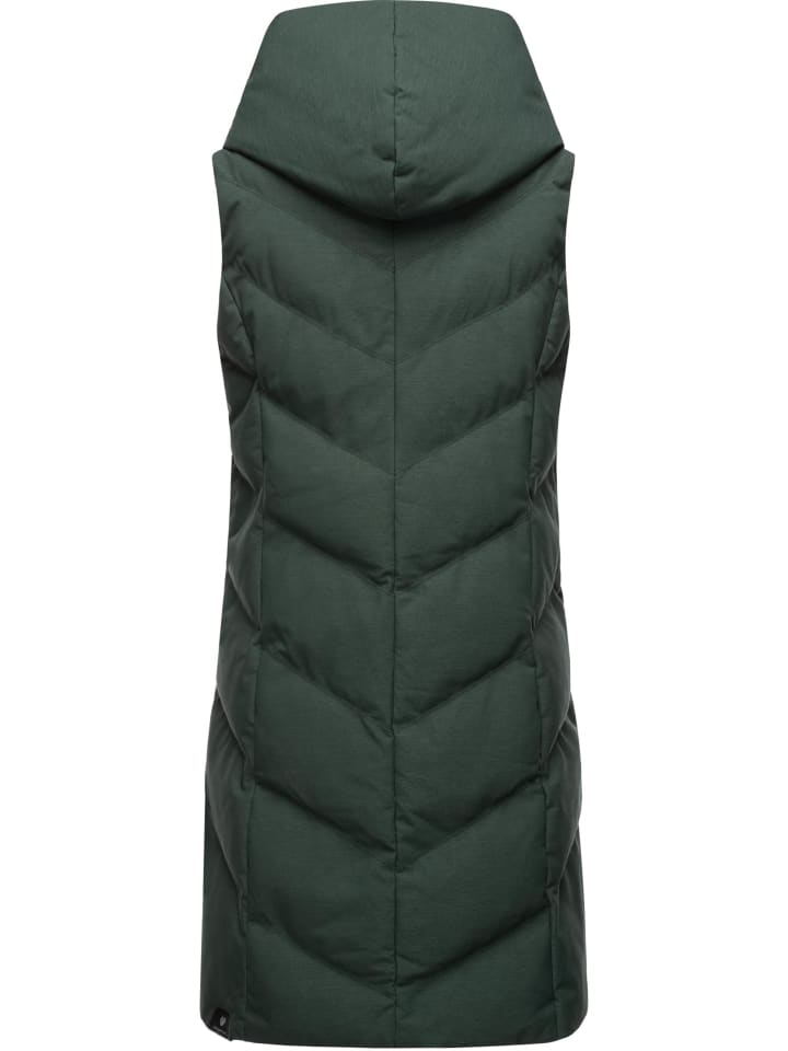 ragwear Steppweste Natalka Vest in Dark Green23 günstig kaufen | limango