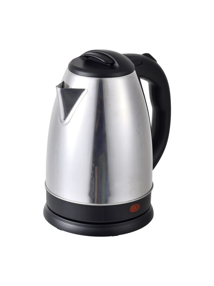 Cheffinger 18L Edelstahl Wasserkocher 1500W Kabellos Teekocher in Grau