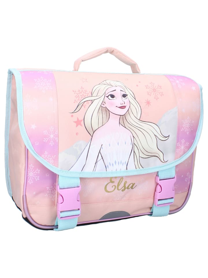 Disney Frozen II RucksackRollen – Trolley für Schule & Reisen in Rosa