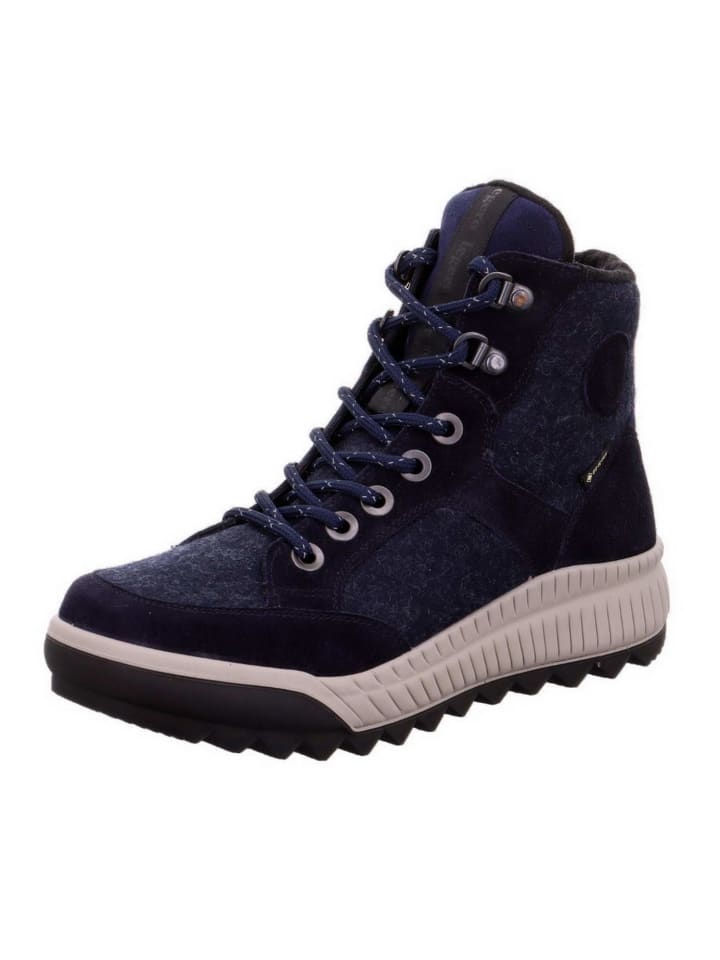 Schnürboot in blau