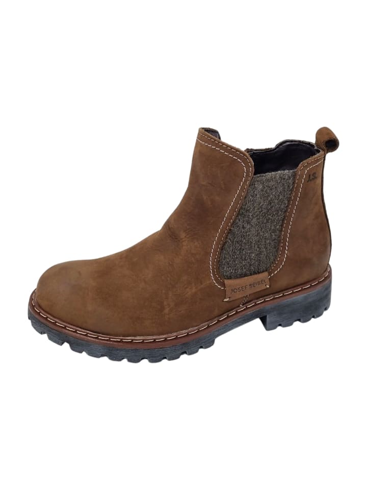 Komfort Stiefeletten in Braun