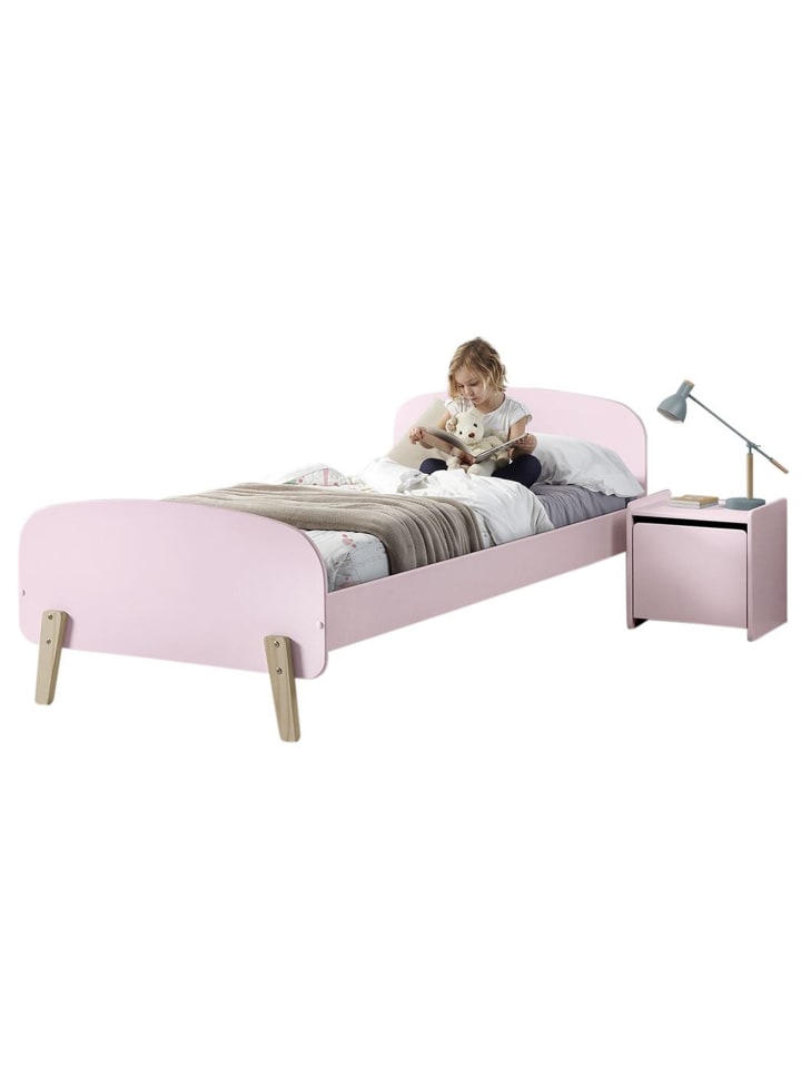 KINDERZIMMER Set Karilynn 1 Massivholz+MDF rosa