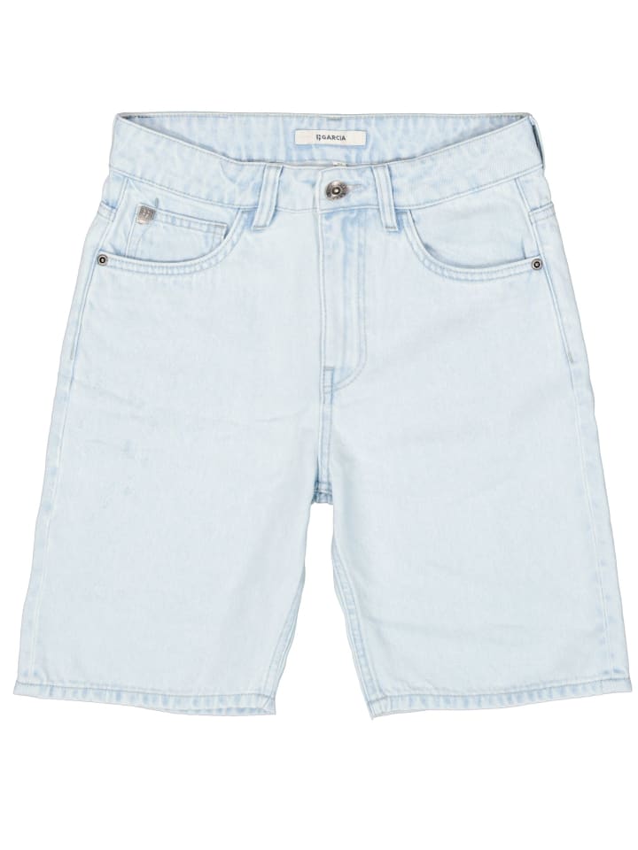 Jeansshorts in bleached