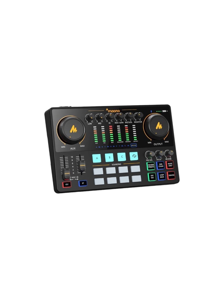 AME2 Soundkarte Schwarz für Streaming & Podcast