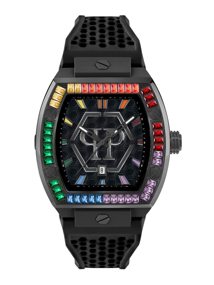 Quarzuhr PWPUA0324 in schwarz
