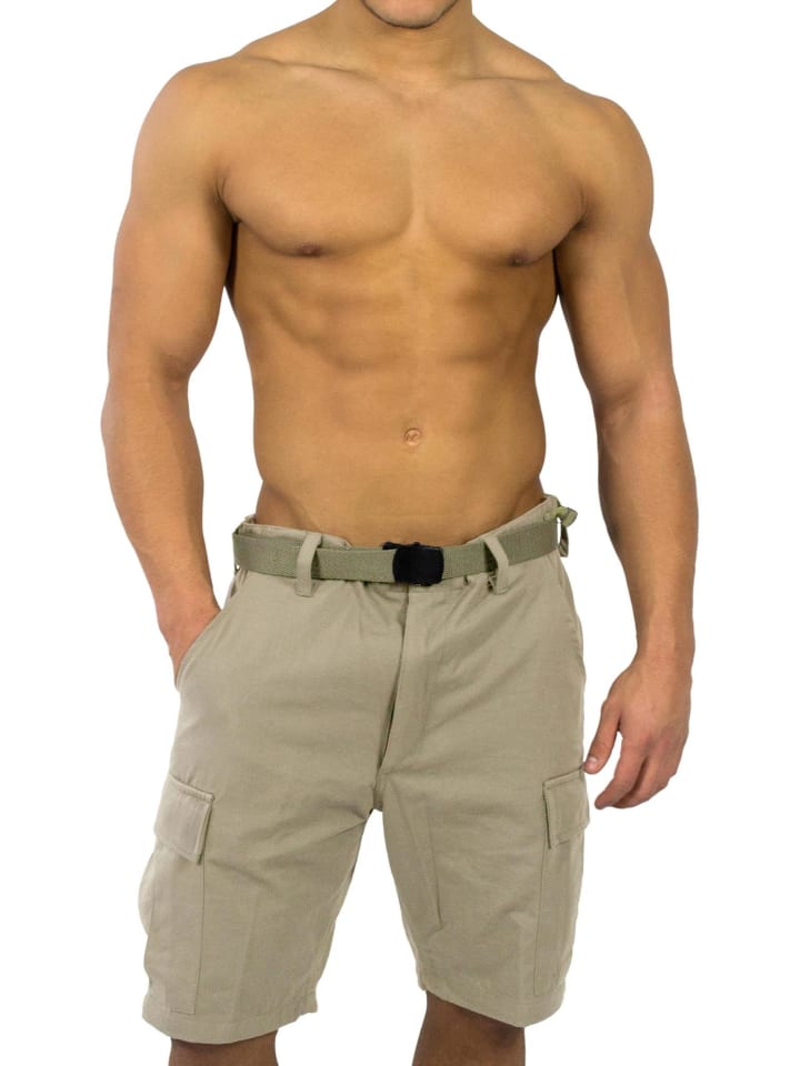 Herren BDU Shorts Dasht in Khaki