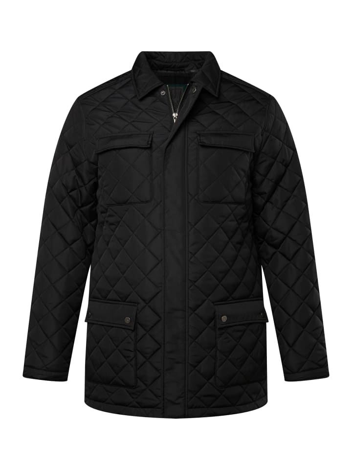 Steppjacke in schwarz