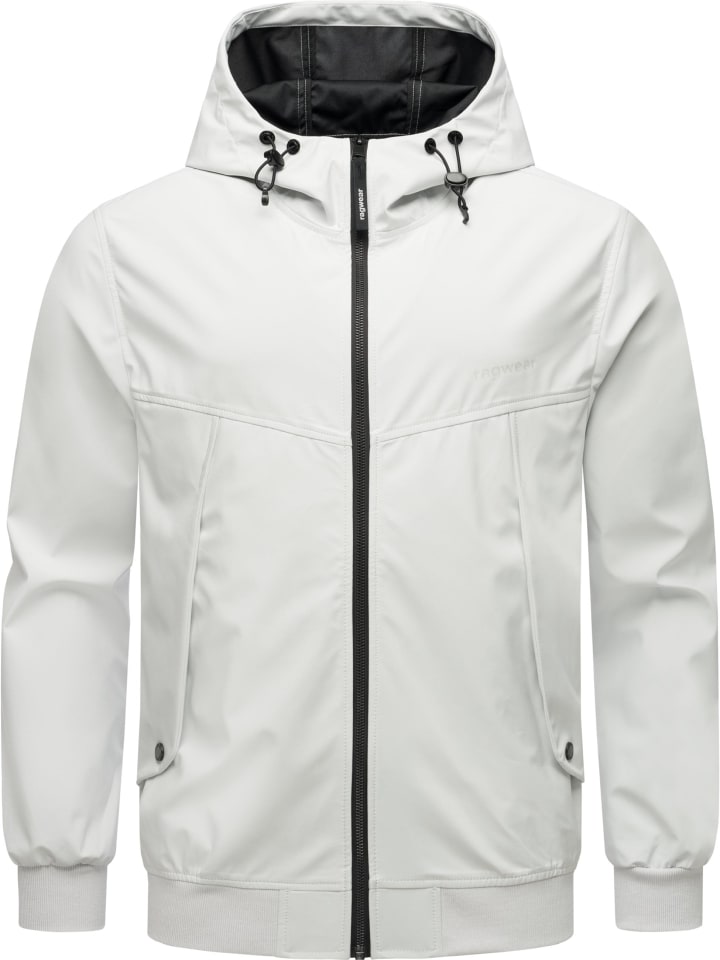 Kapuzenjacke Tyller Bonded in White