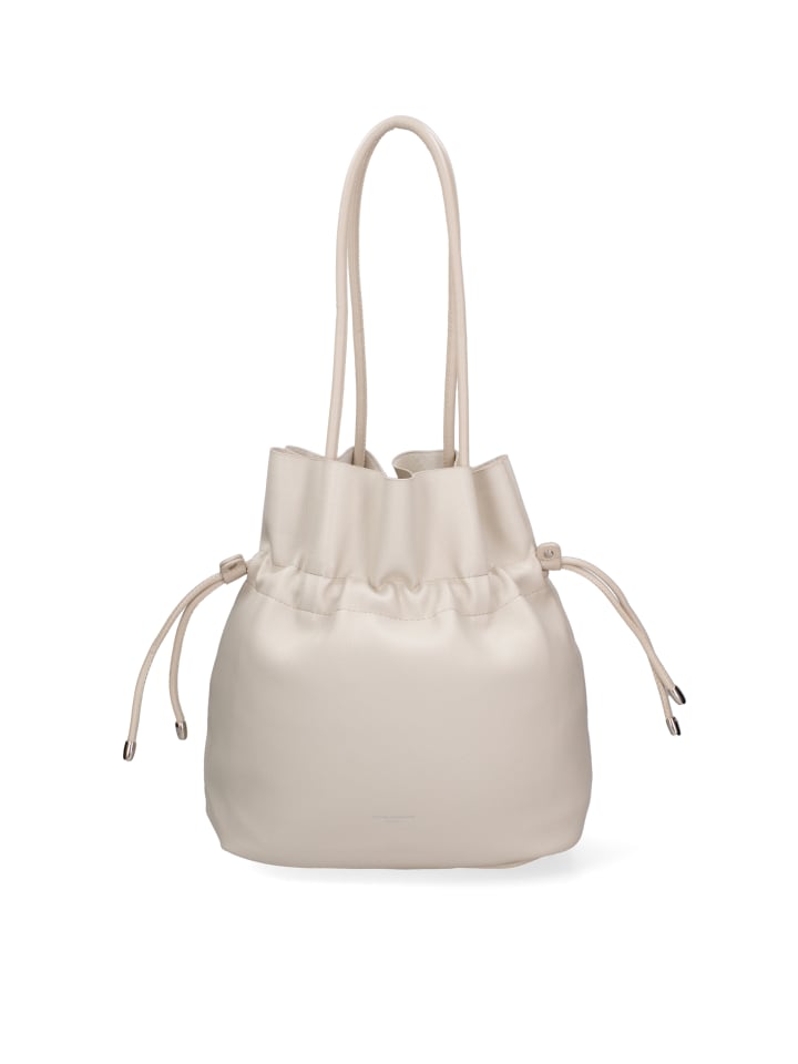 Schultertasche in BEIGE