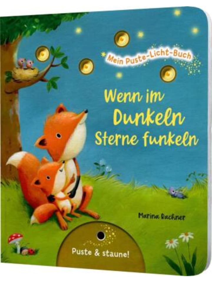 Buch - Mein Puste-Licht-Buch: Wenn im Dunkeln Sterne funkeln