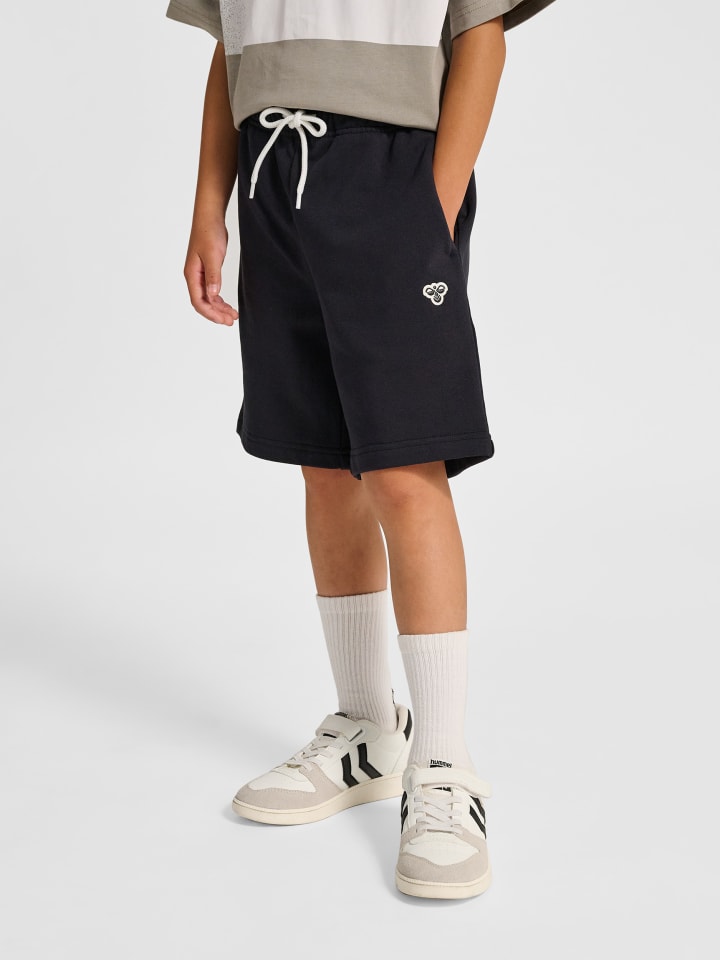 Verstellbare Taille Kurze Hose Hmljr Loose Lebensstil Kinder in BLACK