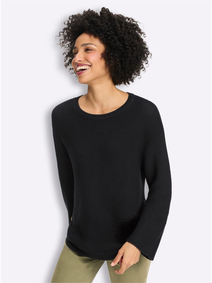 Pullover in schwarz
