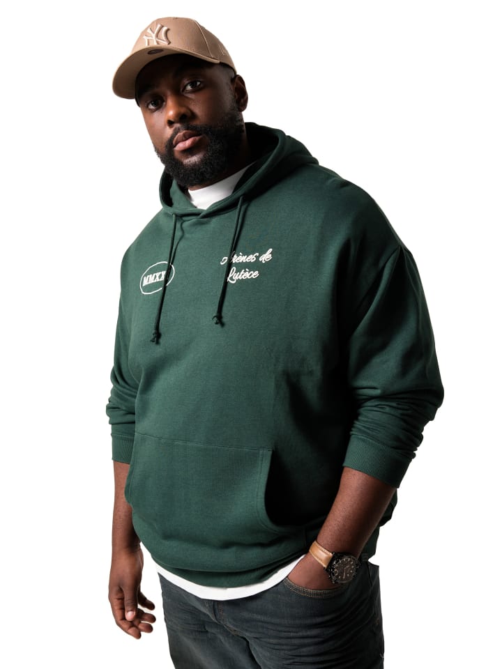 Sweatshirt in dunkelgrün