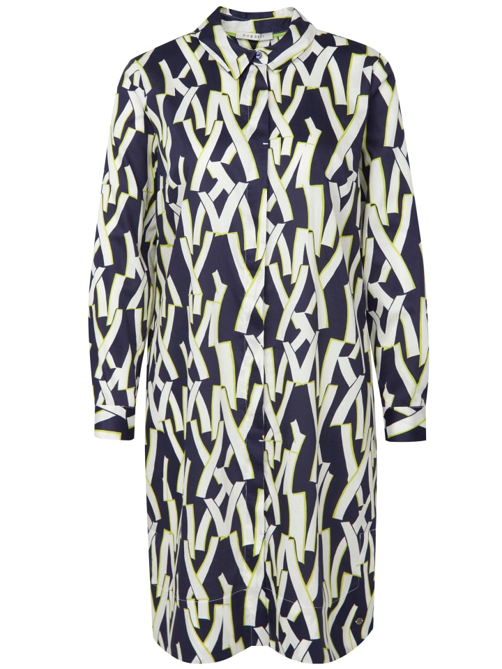 Blusenkleid in marine