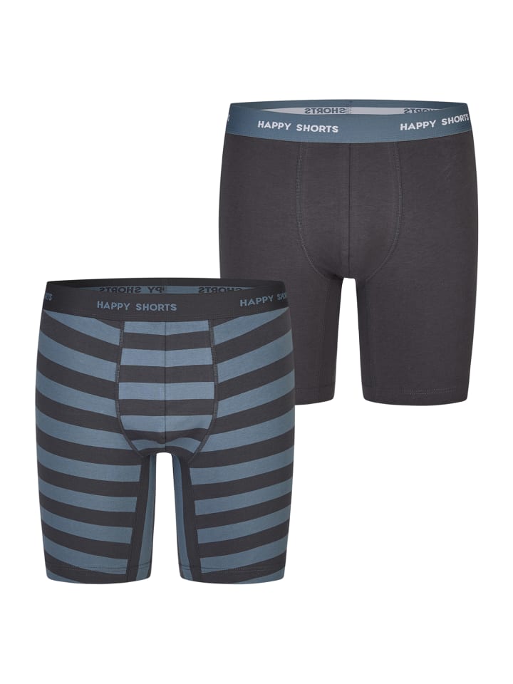 Langer Boxer Jersey Boxer Briefs in Stripes