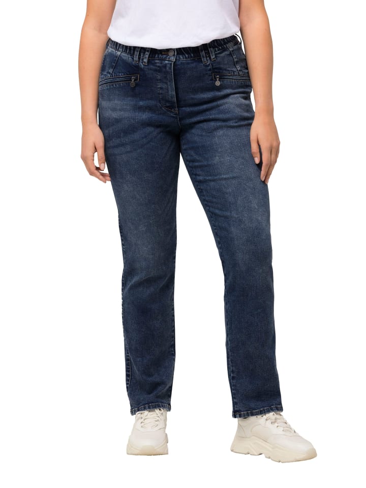 Jeans in blue denim