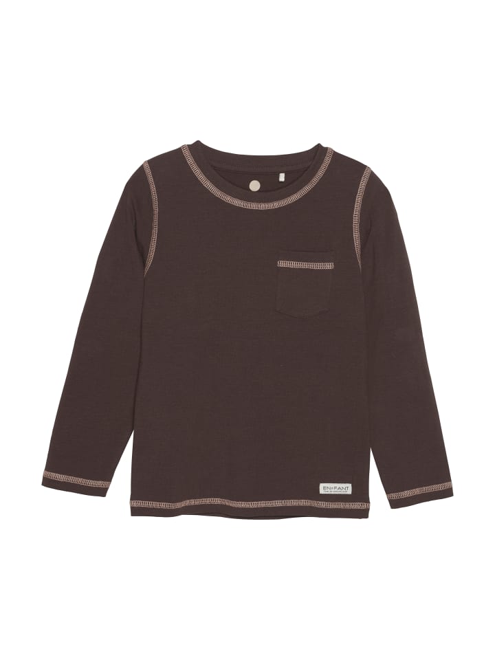 Langarmshirt ENTshirt in Braun