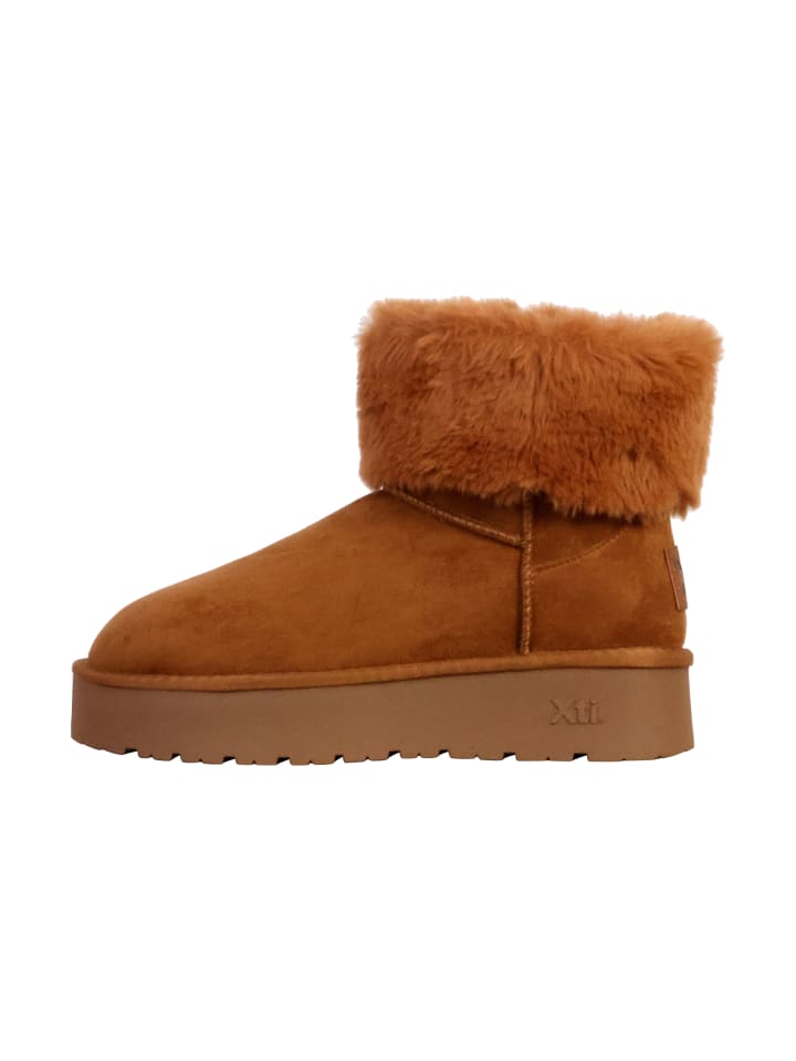 Stiefeletten zum Hineinschlüpfen Braun