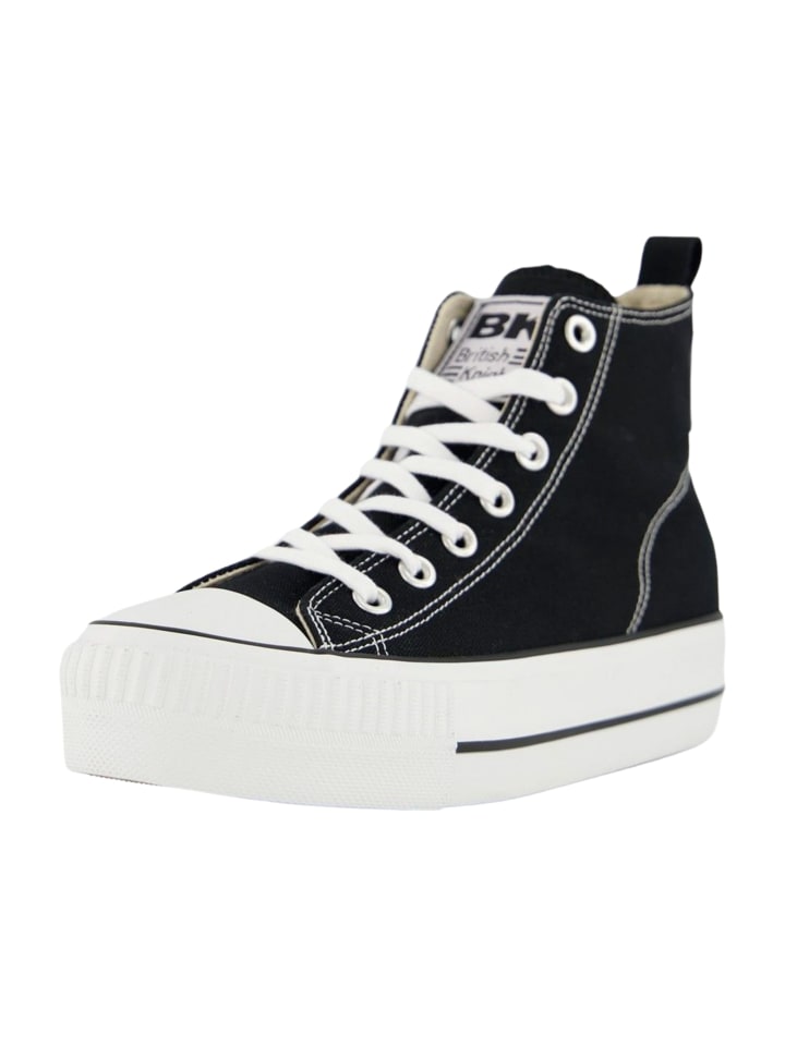 Plateau Sneaker in Schwarz