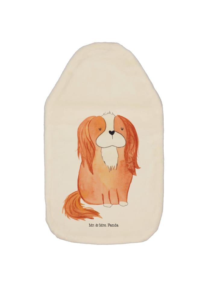 Wärmflasche Hund Cavalier King Charles Spaniel ... in Weiß