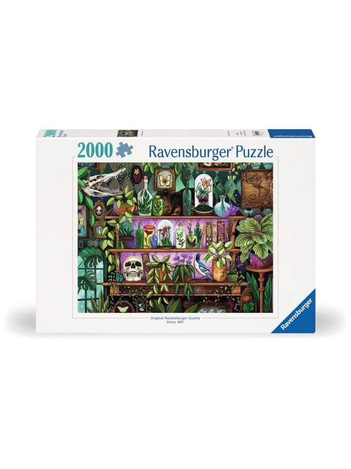 Ravensburger Puzzle 2.000 Teile Die Lieblingssachen einer Hexe in bunt
