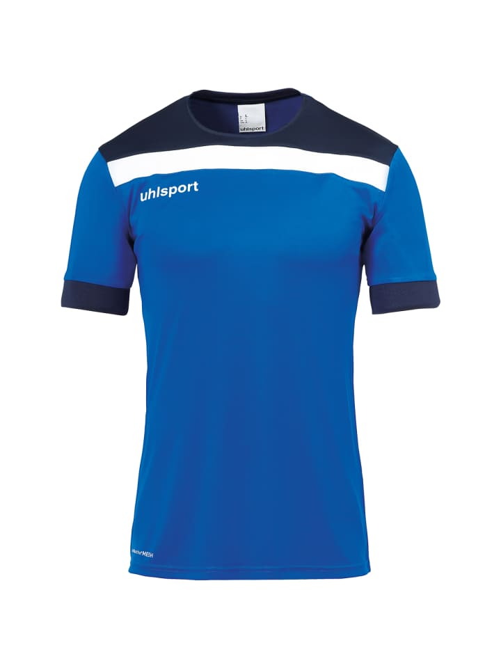 Trainings-T-Shirt OFFENSE 23 in azurblau/marine