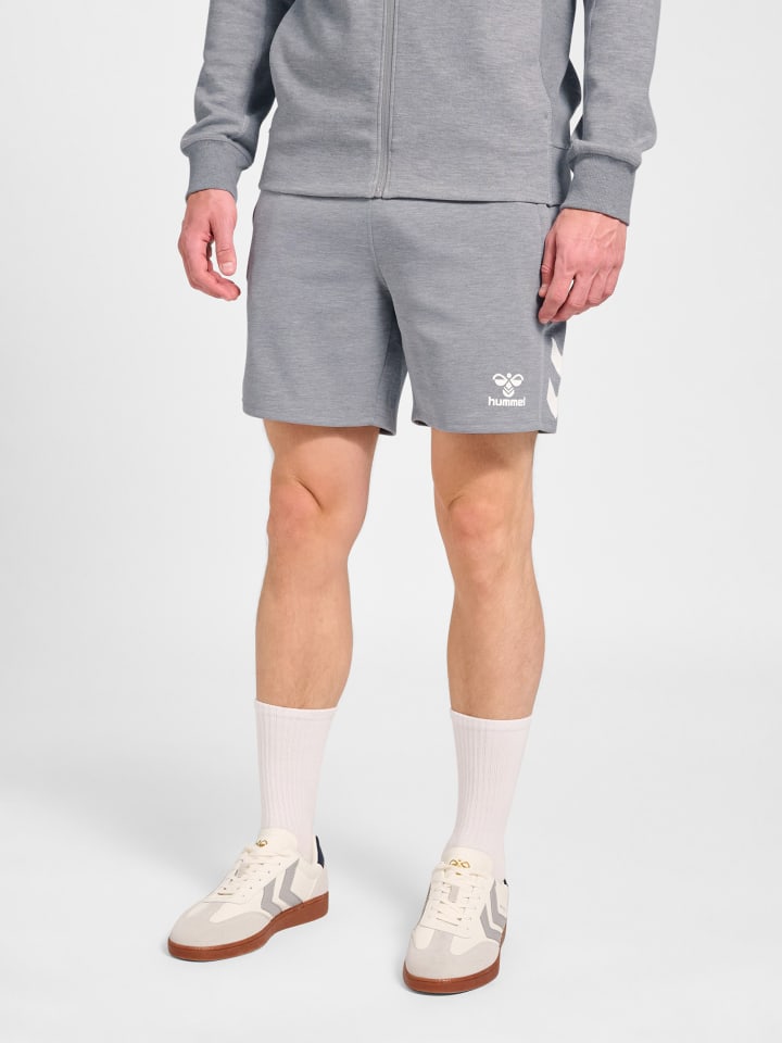 Kurze Hose Hmlmove Herren in GREY MELANGE