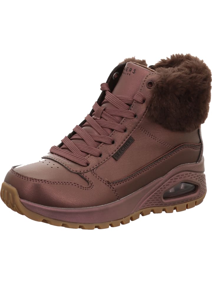 Schnürschuh in braun