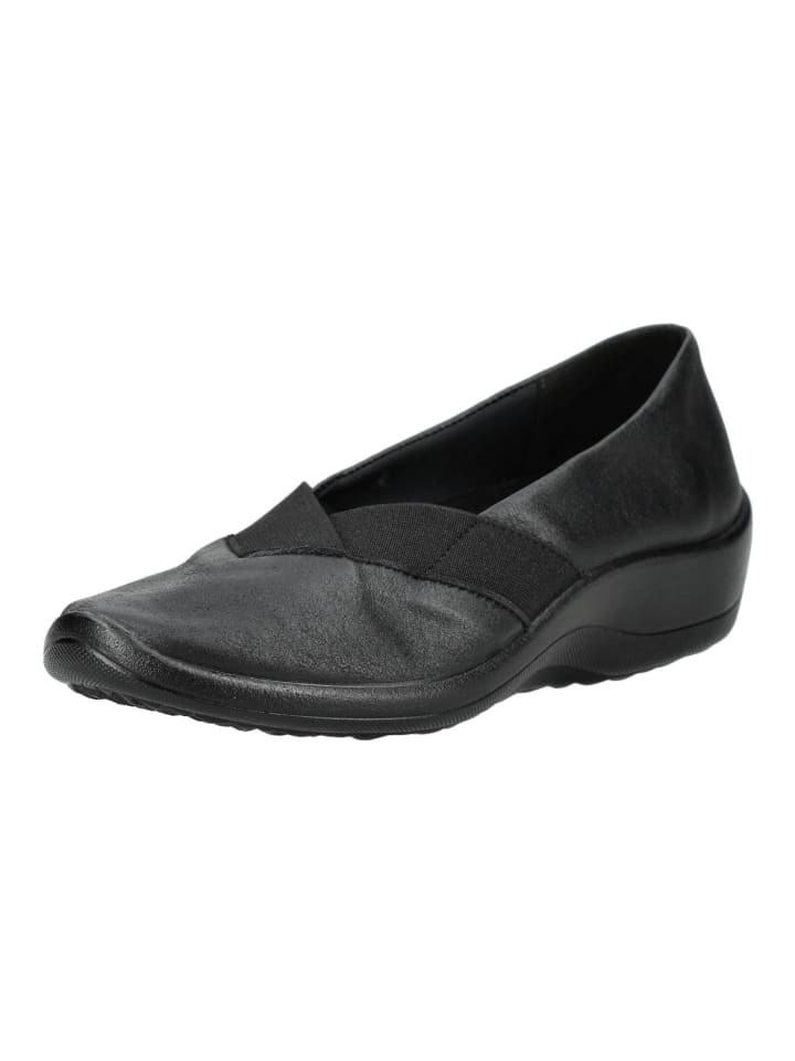 Halbschuhe Schwarz/Schwarz