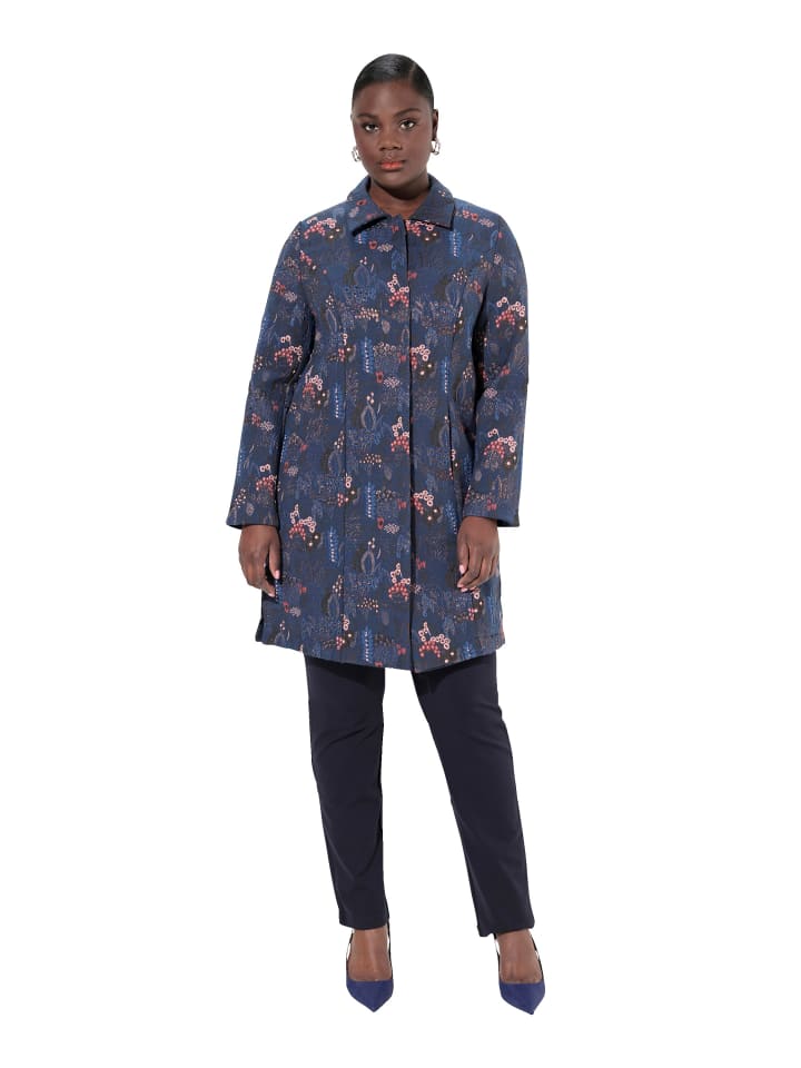 Jacke in dunkles marine
