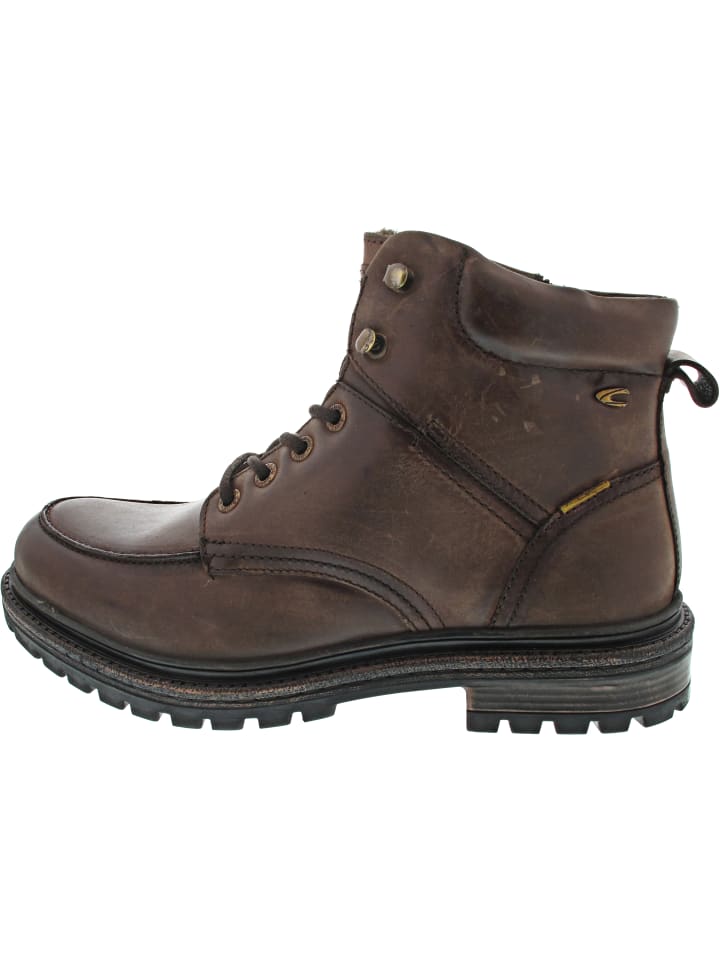 Schnürstiefel Braun