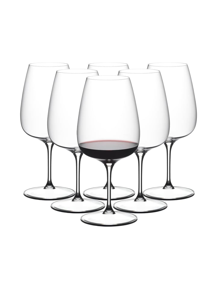 6er Set Cabernet / Merlot / Cocktail Weingläser Grape in Transparent 830 ml