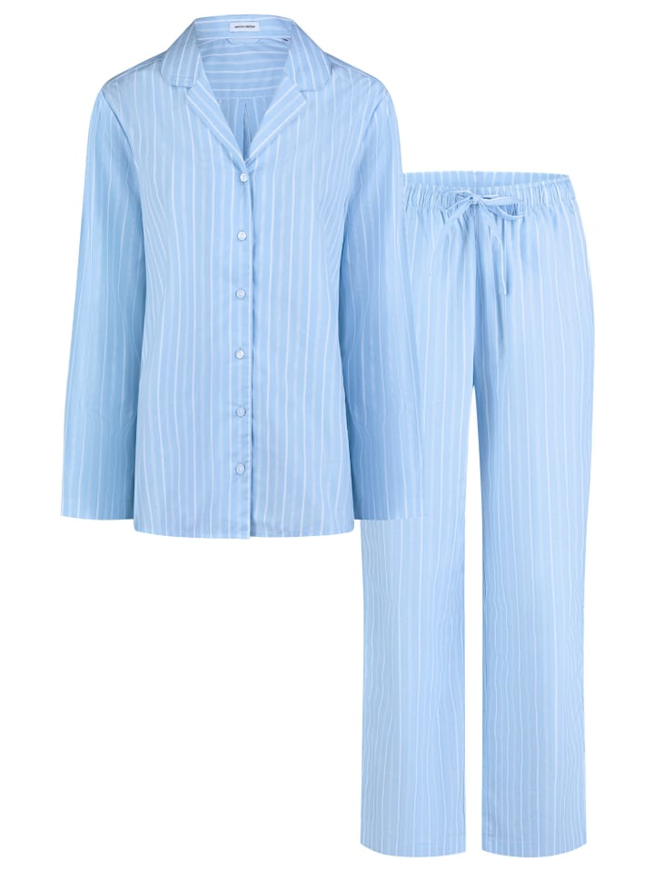Pyjama Classic Web in Zen blue