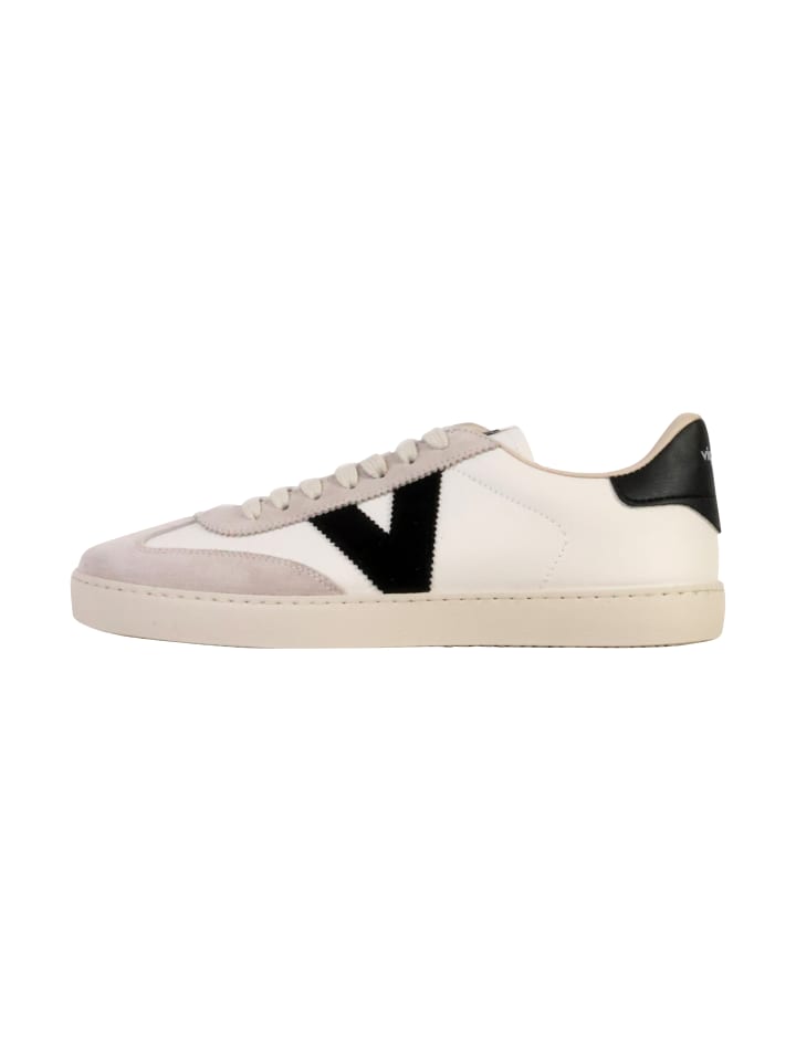 Leder-Sneaker Schwarz