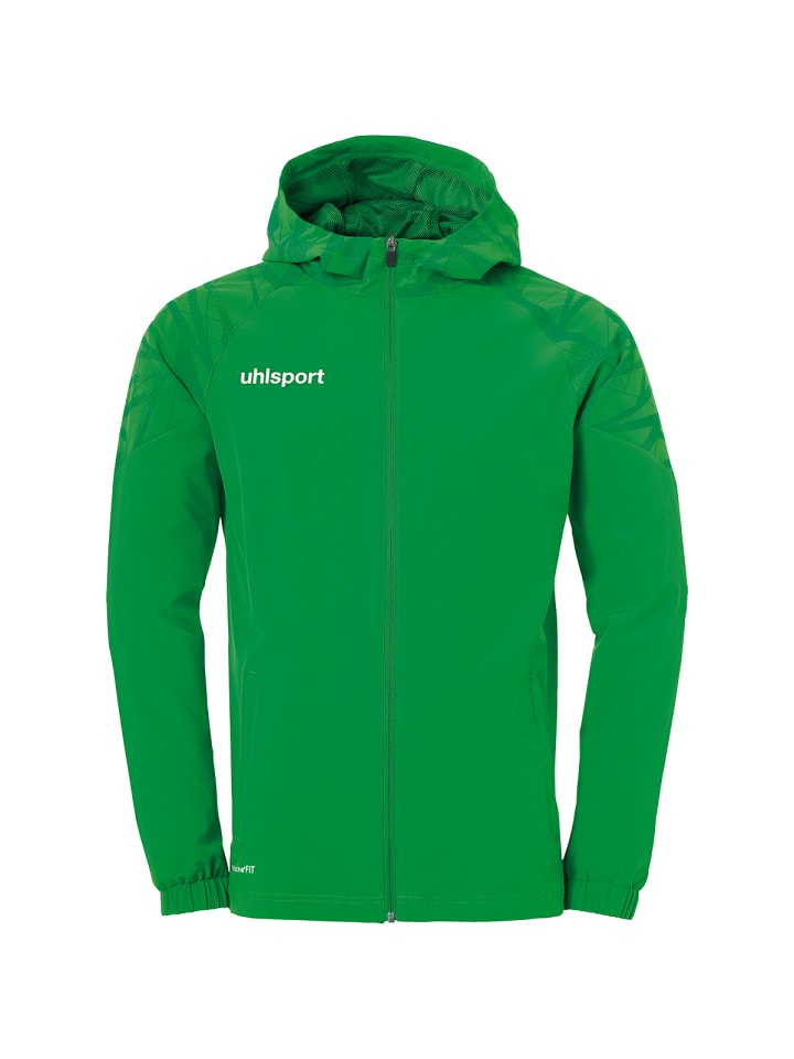 Kapuzenjacke GOAL 25 EVO WOVEN HOOD JACKET in grün/lagune