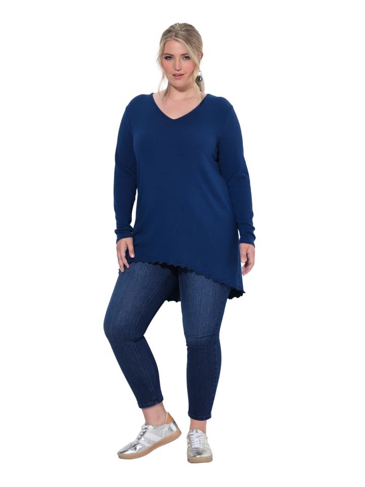 Pullover in dunkelblau