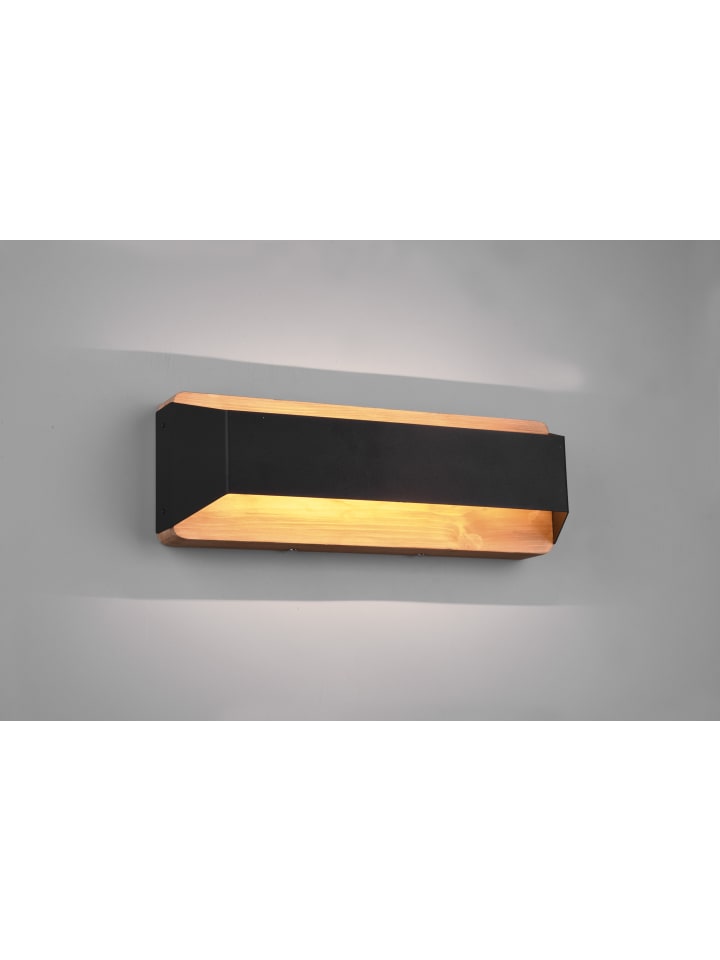 Wandleuchte ARINO in schwarz matt