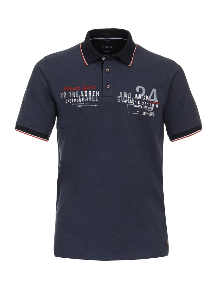 Polo-Shirt in Dunkelblau