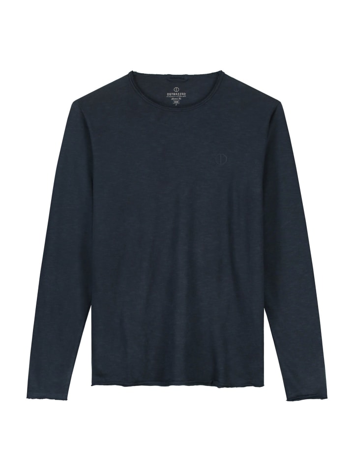 Longsleeve 1er Pack in Dunkelblau